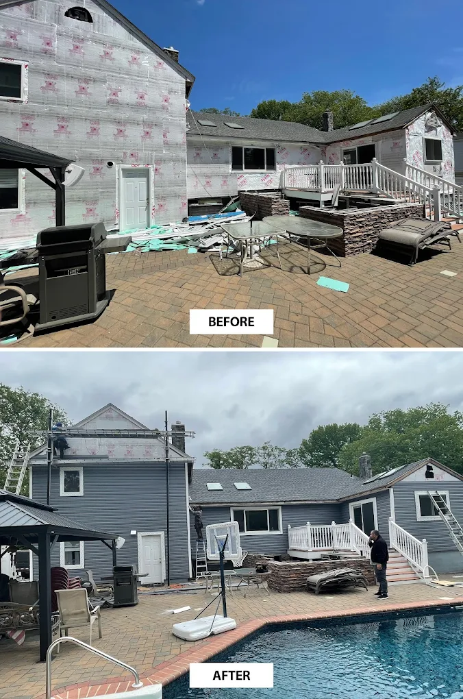 Whole-Home Siding Upgrade before and after project photo